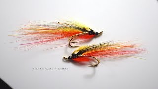 Tying the MacKenzie Cascade Salmon Fly with Davie McPhail [upl. by Lerrehs610]