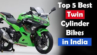 Top 5 Twin Cylinder Bikes in India 2024 [upl. by Donatelli]