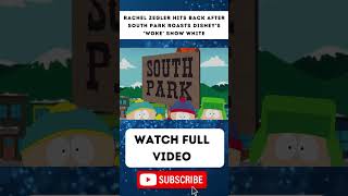 Rachel Zegler HITS Back After South Park ROASTS Disney’s ‘Woke’ Snow White part 8 [upl. by Larianna]