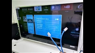 How to Setup Ethernet Wired Internet Connection For TV Easy [upl. by Seavey]