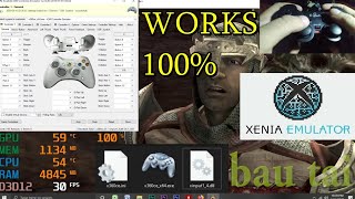 How To Setting Gamepad For XENIA Xbox 360 Emulator Works 100  x360ce [upl. by Jimmy]