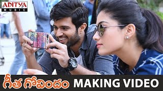 Geetha Govindam Movie Making Video  Vijay Devarakonda Rashmika Mandanna [upl. by Ahsimrac]