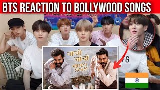 NACHO NACHO  Reaction By BTS ARMY  RRR movie India [upl. by Dlarrej]