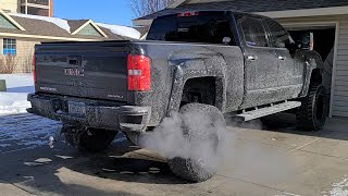 Duramax Extreme Cold Start GELS UP [upl. by Gnilsia517]