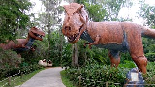 Dinosaur World Plant City Florida  Full Walking Tour [upl. by Ahsiuqel242]