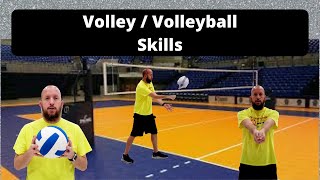 Volley and Volleyball Skills for Elementary Kids [upl. by Lauralee]