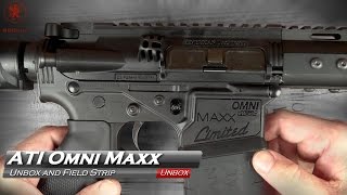 ATI Omni Maxx AR15 Unboxing and Field Strip [upl. by Tertius]