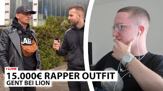 Justin reagiert auf quotGENT 🔥 Wie viel ist dein Outfit wert quot  Live  Reaktion [upl. by Syverson]