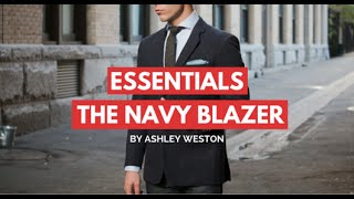 The Navy BlazerSport Coat  Mens Wardrobe Essentials [upl. by Nuriel]