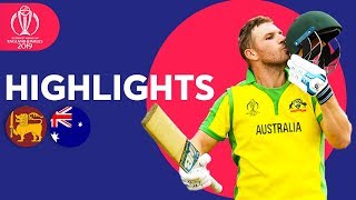 Finch Smashes Super 153  Sri Lanka vs Australia  Match Highlights  ICC Cricket World Cup 2019 [upl. by Eaned]