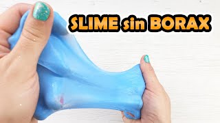 Cómo hacer SLIME sin BORAX con solo 2 ingredientes [upl. by Balsam48]