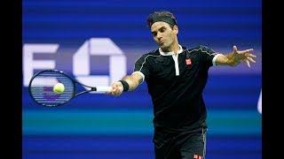 Roger Federer vs Grigor Dimitrov Extended Highlights  US Open 2019 QF [upl. by Nerua]