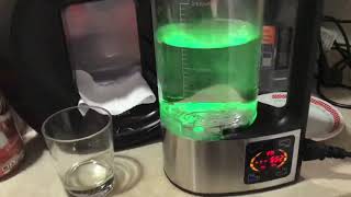 V8 Hydrogen Water Ionizer “tasting review and conclusion” [upl. by Hairabez]