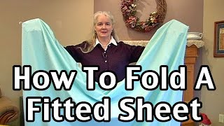 How to Fold A Fitted Sheet [upl. by Retrak]