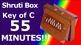 Shruti Box Drone C Key 55 minute live performance [upl. by Hacissej288]