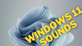 Nowe dźwięki systemowe w Windows 11 [upl. by Noned]