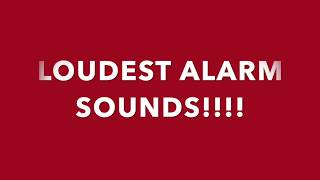 LOUDEST ALARM SOUND FOR 20 MINS [upl. by Eerahc]