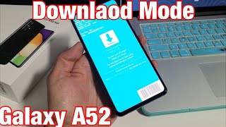 Galaxy A52 How to Boot into Download Mode [upl. by Richards]