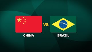 China vs Brazil  2025 World Baseball Classic Qualifiers [upl. by Ardnuassak]