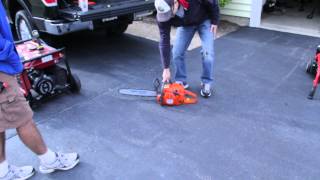 Husqvarna 455 55cc Rancher Chainsaw  Review [upl. by Parker]