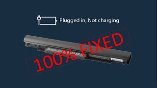 Laptop Battery Not Charging  Plugged in not charging [upl. by Enilesoj519]