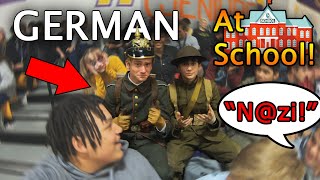 We wore WW1 GERMAN uniforms to school [upl. by Neumann]