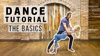 Country Swing Dancing THE BASICS Tutorial [upl. by Euqinu]