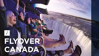 FlyOver Canada  Experience The Ultimate Flying Ride [upl. by Yldarb]