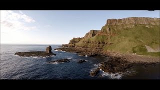 The Giants Causeway  Northern Ireland By Drone [upl. by Brandenburg]