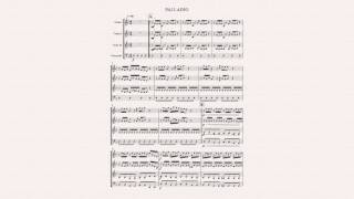 PALLADIO Karl Jenkins Sheet Music [upl. by Yrogerg]