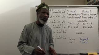 Lets Speak Arabic Unit One Lesson Six [upl. by Haldas]