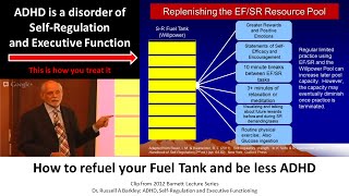 This is how you treat ADHD based off science Dr Russell Barkley part of 2012 Burnett Lecture [upl. by Rambow]