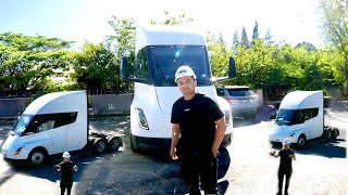 Tesla Semi Truck  Semi Review [upl. by Nyrehtac]