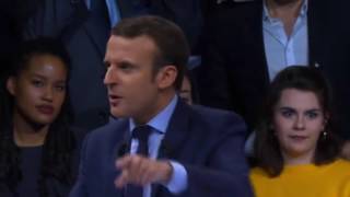 Extrait du discours d’Emmanuel Macron à la Porte de Versailles [upl. by Odraccir]