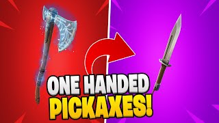 The SWEATIEST One Handed Pickaxes in Fortnite [upl. by Ardeth]