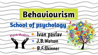 Behaviourism  School of psychology [upl. by Neve978]