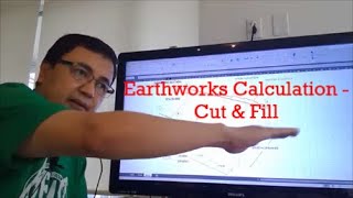 Earthworks Calculation  Cut amp Fill  Tagalog tutorial [upl. by Hoover]