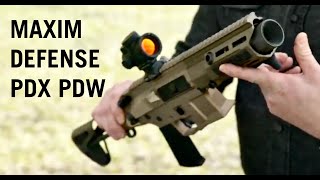 Hands on with the Maxim Defense PDX PDW [upl. by Meeker205]