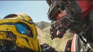 Bumblebee movie Bumblebee vs blitzwingVFHD [upl. by Nniuqal]