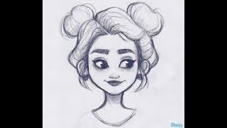 Come disegnare una ragazza breve tutorial [upl. by Nehcterg]