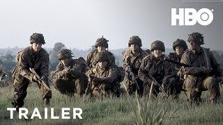 Band of Brothers  Trailer  Official HBO UK [upl. by Zehcnas]