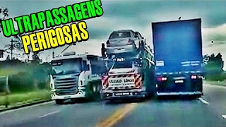 TOP 10 Ultrapassagens Perigosas  Imprudências nas Estradas do Brasil Mr Fern [upl. by Edak]