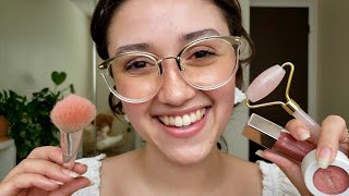 ASMR Friend Pampers You ⛅ Tingly Spa amp Makeup Layered Sounds [upl. by Aziram]