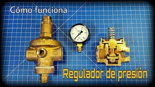 CÓMO FUNCIONA UN REGULADOR DE PRESIÓN  INSTALACIONES HIDRÁULICAS [upl. by Philippe309]