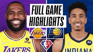 LAKERS at PACERS  FULL GAME HIGHLIGHTS  November 24 2021 [upl. by Anam]