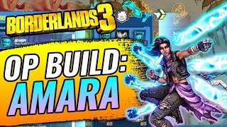 Borderlands 3 AMARA Build BEST Amara BuildSkill Tree Class INSANE Elemental Damage [upl. by Adnol218]