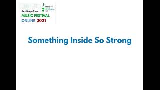 Something Inside So Strong Lyrics Video [upl. by Ettelloc]