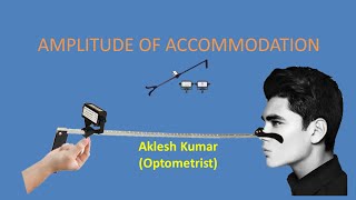 Amplitude of Accommodation [upl. by Doone418]