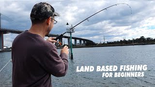 LAND BASED FISHING FOR BEGINNERS [upl. by Elleirua]