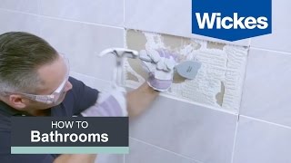 How to Remove and Replace Tiles with Wickes [upl. by Kcire19]